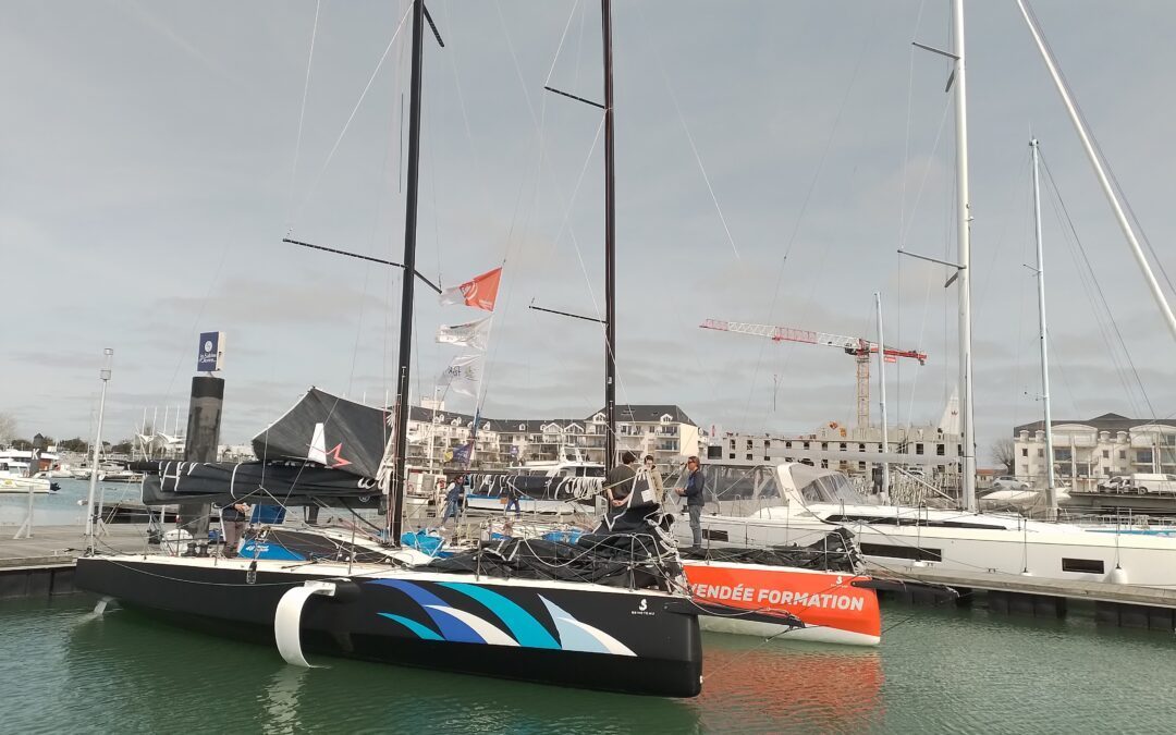 Sortie en Figaro 3 – Section voile